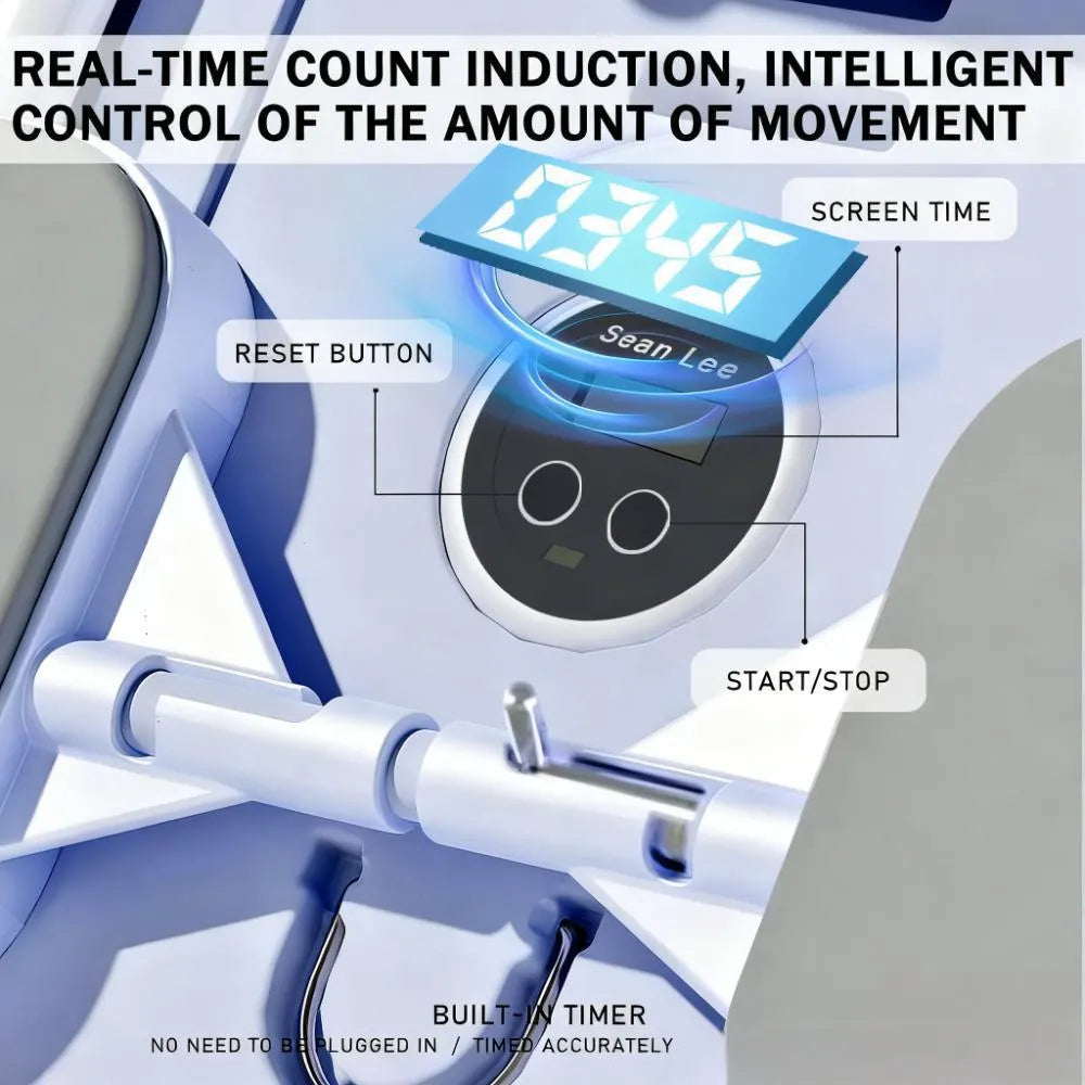 Auto-Rebound Ab Board, Full-Body Workout for Core & Limbs
