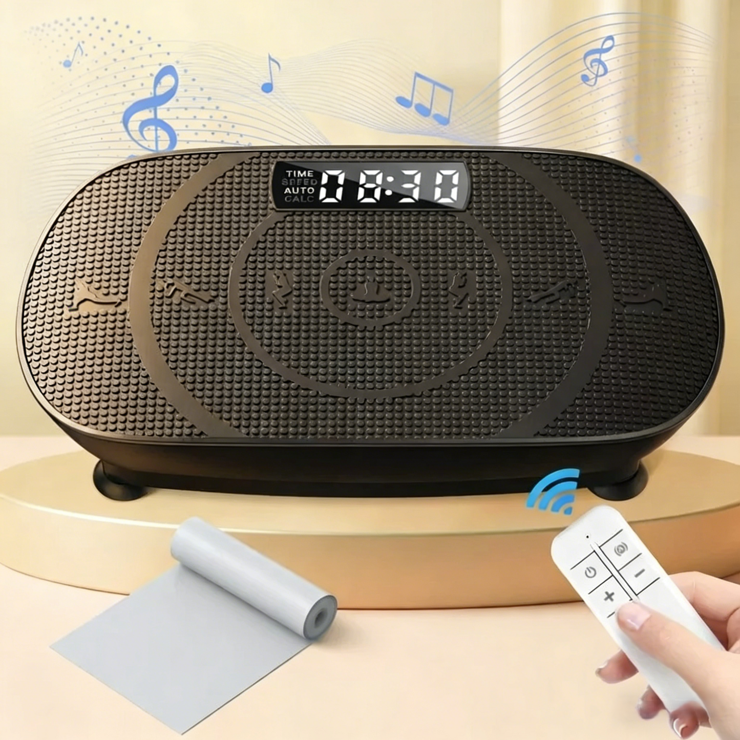 SIT & SLIM: 10-Speed Fat Burner with 400LBS Capacity + Free Massage Gun for Recovery!