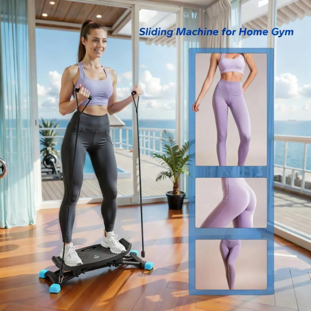 Ski Simulation Trainer, Full-Body Cardio Workout Machine