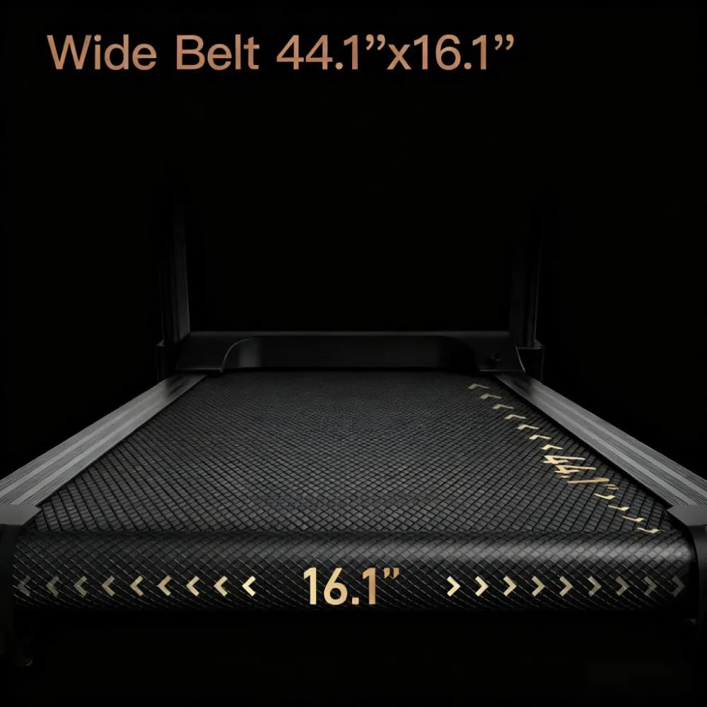 Folding Incline Treadmill, 3.0HP Quiet Brushless Motor, 300 lbs Capacity